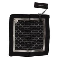 Dolce & Gabbana 100% Silk Pocket Square Handkerchief with Pattern One Size Men thumbnail