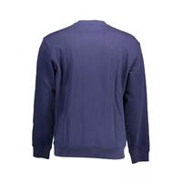 Napapijri Men's Blue Cotton Sweater - M thumbnail
