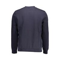 Napapijri Men's Blue Cotton Sweater - 2XL thumbnail