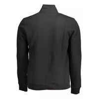 Napapijri Men's Black Cotton Sweater - M thumbnail
