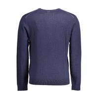 Napapijri Men's Blue Wool Shirt - L thumbnail