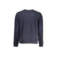 Napapijri Men's Blue Cotton Sweater - L thumbnail
