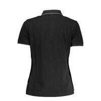 Napapijri Men's Black Cotton Polo Shirt - M thumbnail