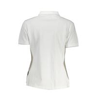Napapijri Men's White Cotton Polo Shirt - M thumbnail