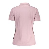 Napapijri Men's Pink Cotton Polo Shirt - L thumbnail
