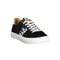 Napapijri Men's Black Polyester Sneaker - 40 EU thumbnail