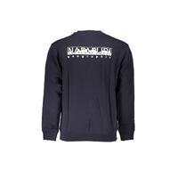 Napapijri Men's Blue Cotton Sweater - XL thumbnail
