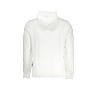 Napapijri Men's White Cotton Sweater - M thumbnail