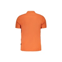Napapijri Men's Orange Cotton Polo Shirt - M thumbnail