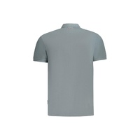 Napapijri Men's Gray Cotton  Polo Shirt - M thumbnail
