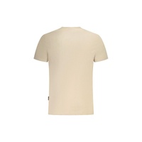 Napapijri Men's Beige Cotton  T-Shirt - L thumbnail