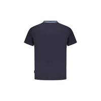 Napapijri Men's Blue Cotton T-Shirt - L thumbnail