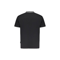 Napapijri Men's Black Cotton T-Shirt - M thumbnail
