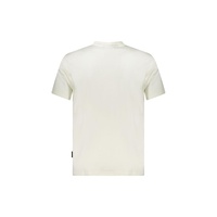 Napapijri Men's White Cotton  T-Shirt - L thumbnail