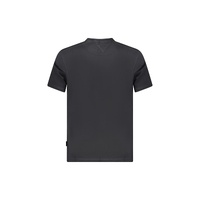 Napapijri Men's Black Cotton  T-Shirt - S thumbnail