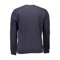 Napapijri Men's Blue Cotton Sweater - M thumbnail