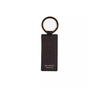 Neil Barrett Men's Sleek Black Leather Keychain for  - One Size thumbnail