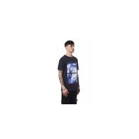 Printed Round Neck T-shirt - Short Sleeve M Men thumbnail