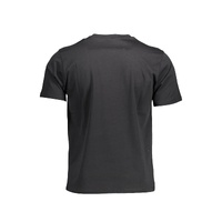 North Sails Men's Sleek Black Round Neck Tee with Logo Accent - XL thumbnail