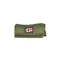 Norway 1963 Men's Green Acrylic Scarf - One Size thumbnail