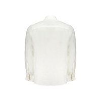 North Sails Men's White Linen Shirt - M thumbnail