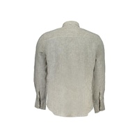 North Sails Men's Gray Linen Shirt - S thumbnail