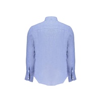 North Sails Men's Blue Linen Shirt - M thumbnail