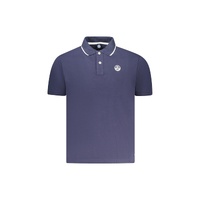 North Sails Men's Blue Cotton Polo Shirt - 3XL thumbnail