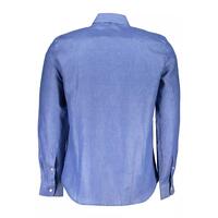 North Sails Men's Blue Linen Shirt - L thumbnail