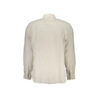 North Sails Men's Beige Linen Shirt - L thumbnail