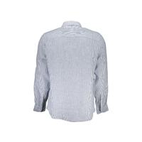 North Sails Men's Blue Linen Shirt - M thumbnail