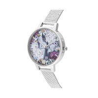 Olivia Burton Women's Silver Steel Watch - One Size thumbnail