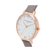 Olivia Burton Women's Gray Synthetic Leather Watch - One Size thumbnail