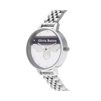 Olivia Burton Women's Silver Steel Watch - One Size thumbnail