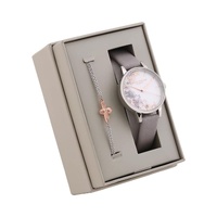 Olivia Burton Women's Gray Leather Watch - One Size thumbnail