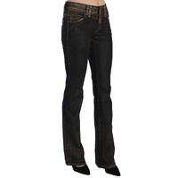 Mid Waist Flared Denim Casual Pants W27 US Women thumbnail
