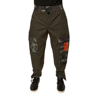 Dolce & Gabbana Men's Multicolor Camouflage Jogger Cargo Pants - 46 IT thumbnail