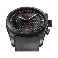 Porsche Design Men's Black Leather Watch - One Size thumbnail
