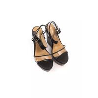 Wedge Sandal with Ankle Strap and Transparent Band 38 EU Women thumbnail