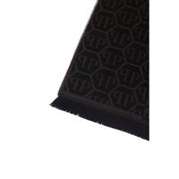 Monogram Fringed Hem Scarf One Size Men thumbnail
