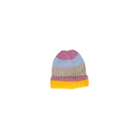 Pieces Women's Yellow Acrylic Hat - One Size thumbnail