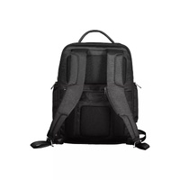 Piquadro Men's Black RPET Backpack - One Size thumbnail