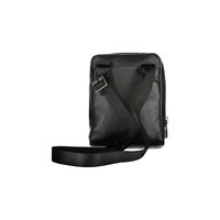 Piquadro Men's Black Leather Shoulder Bag - One Size thumbnail