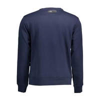 Plein Sport Men's Blue Cotton Sweater - L thumbnail