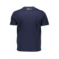 Plein Sport Men's Blue Cotton T-Shirt - M thumbnail