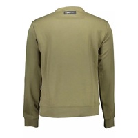 Plein Sport Men's Green Cotton Sweater - L thumbnail