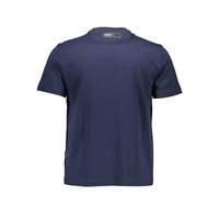 Plein Sport Men's Blue Cotton T-Shirt - M thumbnail