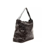 Pompei Donatella Women's Chic Python Print Leather Shoulder Bag - One Size thumbnail