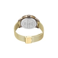 Police Men's Gold Stainless Steel Stainless Steel Watch - One Size thumbnail