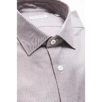 Robert Friedman Men's Beige Cotton Shirt - M thumbnail